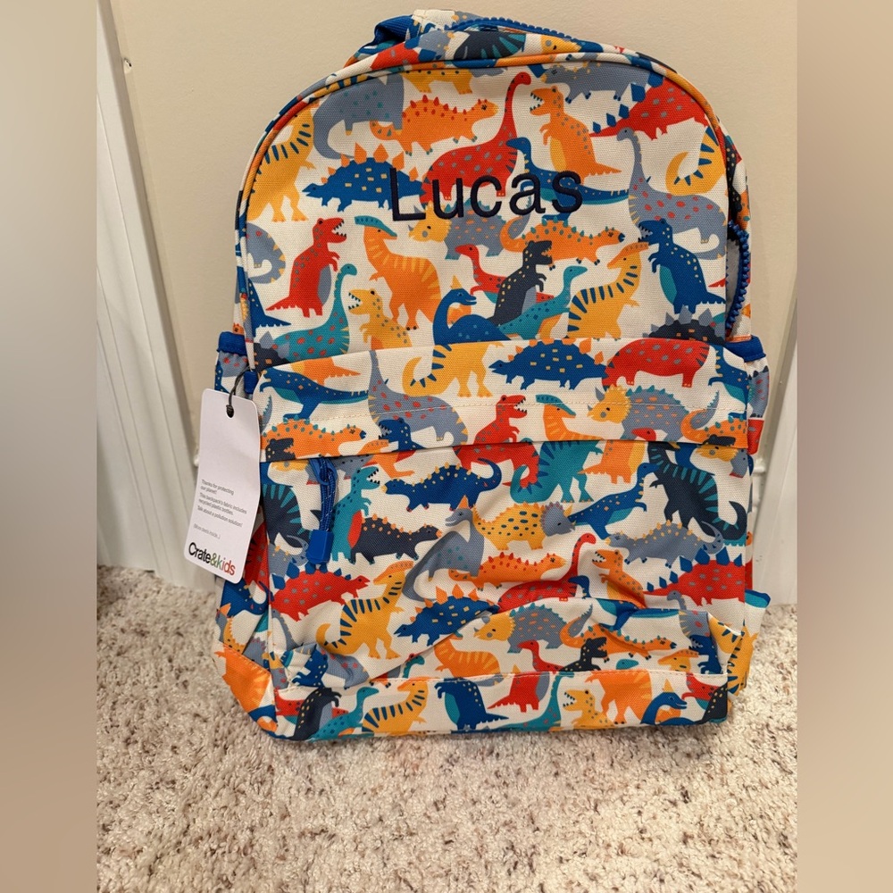 Crate kids Dinosaur Backpack